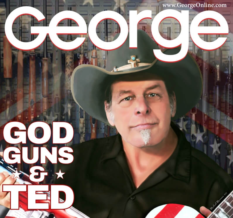 Ted, Nugent, patriot Conservative, Gun Loving, God, Family, and Country