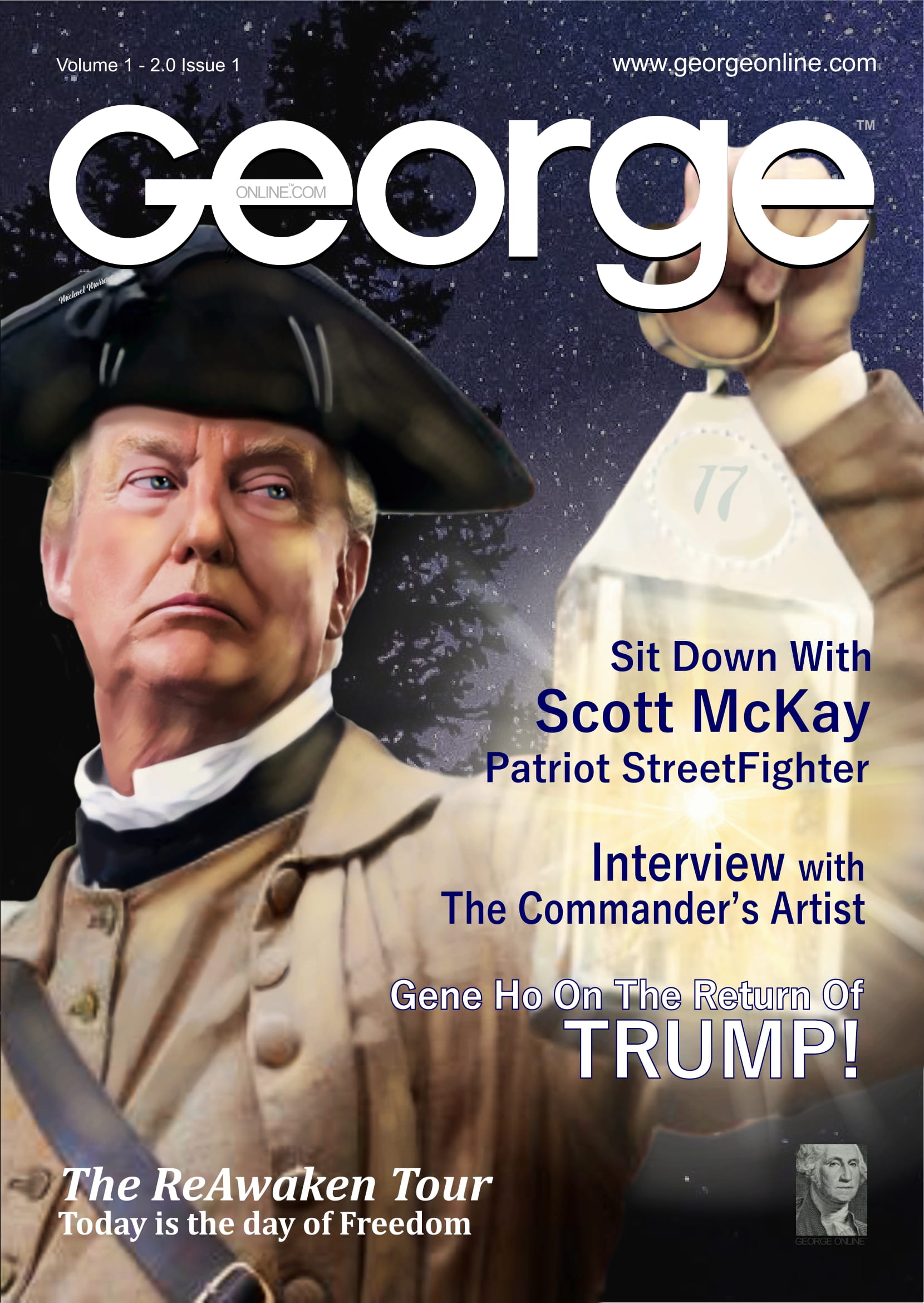 Past George Issues  at george magazine