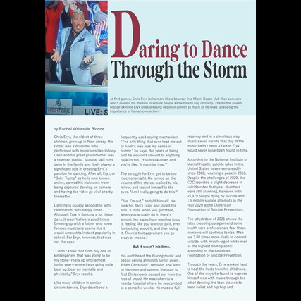Chris Eryx – Daring to Dance Through the Storm
