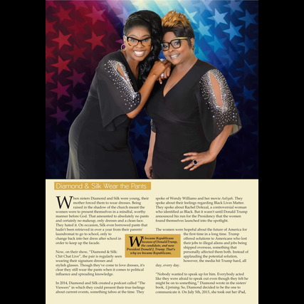 Diamond & Silk Wear the Pants: How Two Sisters Fought Censorship and Took the Internet by Storm