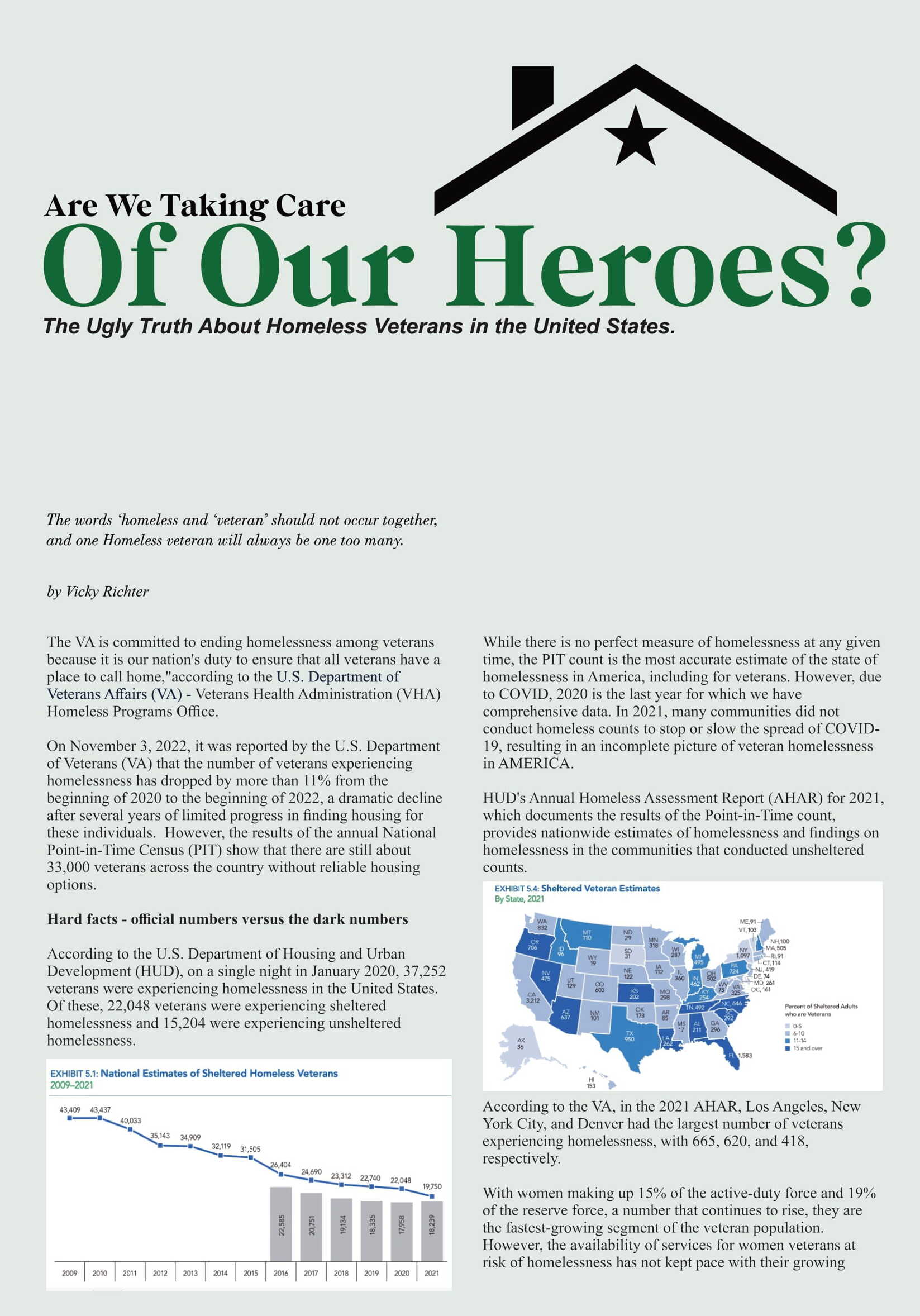 Are We Taking Care Of Our Heroes?  at george magazine