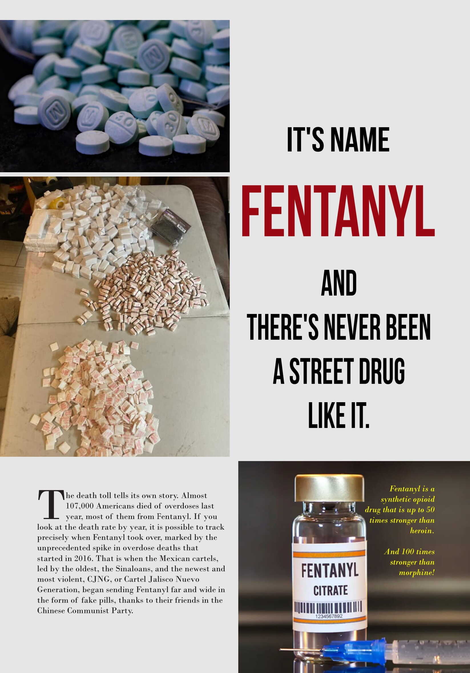 Lara Logan Exclusive: America’s Fentanyl Invasion – From The Border to Your Door  at george magazine