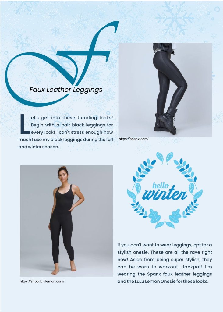 Winter Fashion Trends  at george magazine