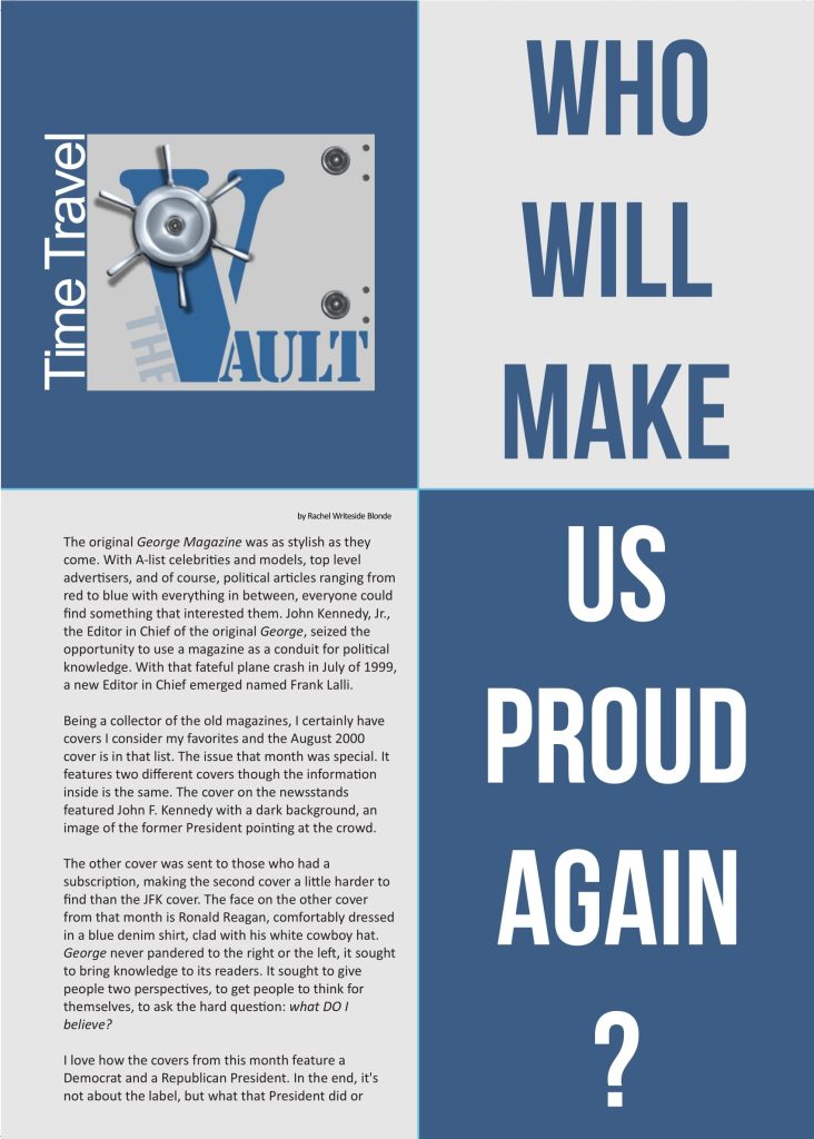 From the Vault – Who Will Make Us Proud Again?  at george magazine