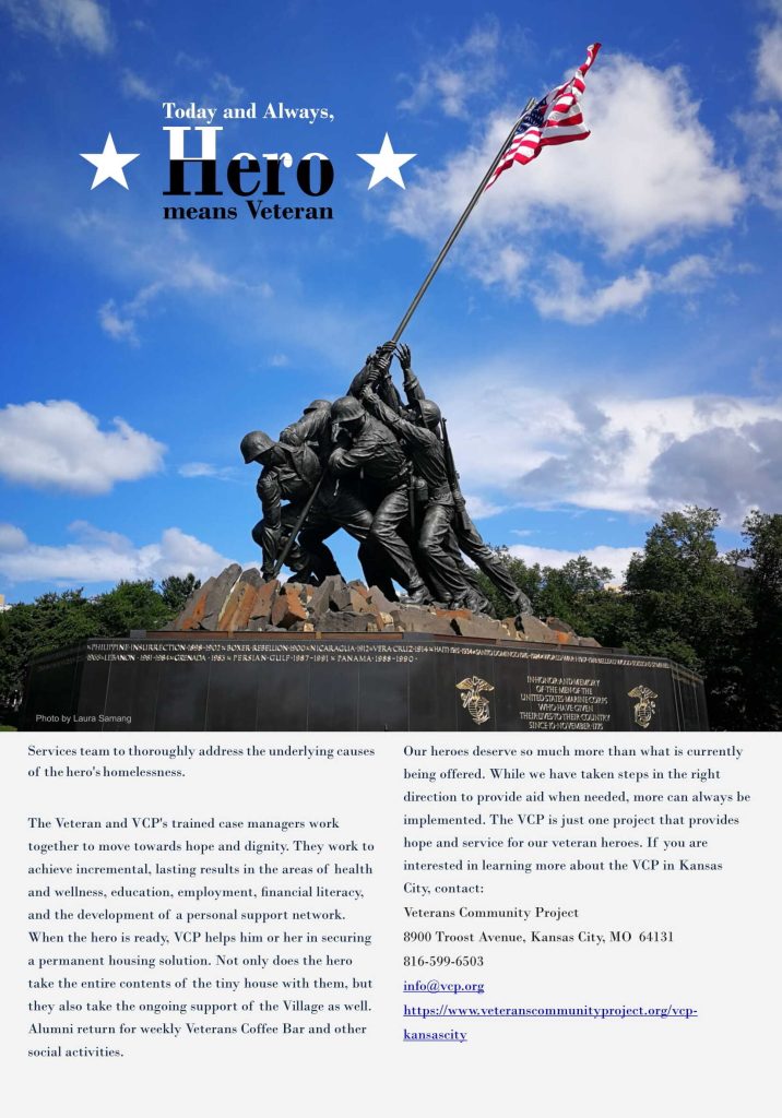 Today, and Always, Hero Means Veteran  at george magazine