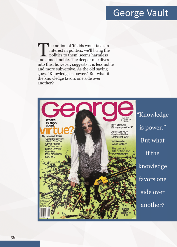 George Vault: The Coordinated Effort to Get Young People to Vote  at george magazine