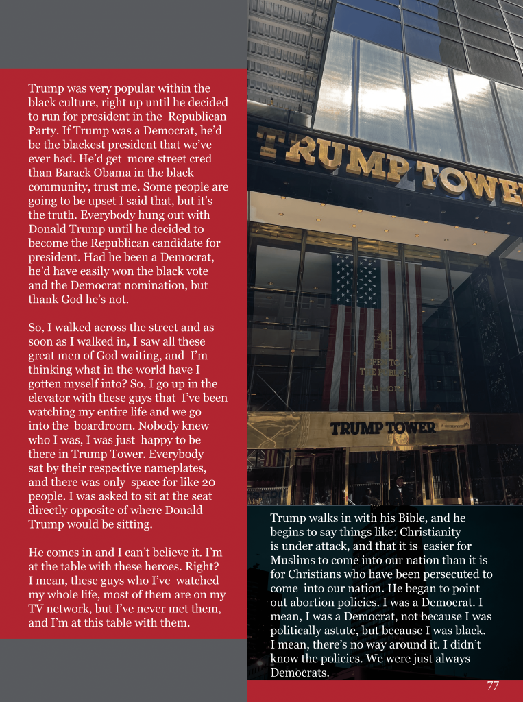 From South Carolina to Trump Tower: The Story of Pastor Mark Burns  at george magazine