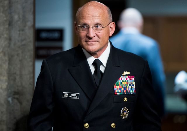 Top US Navy admiral defends non-binary sailor amid some Republican criticism