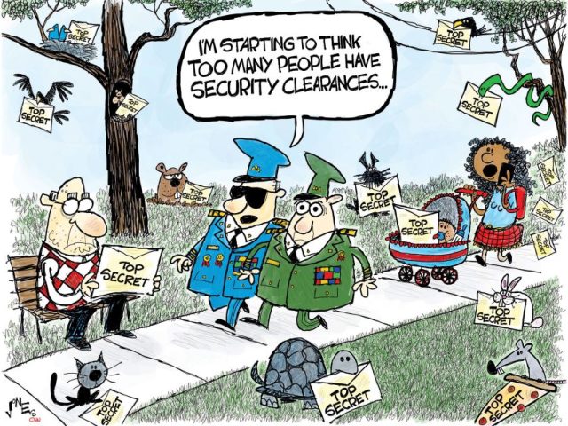 Top secrets come spilling out