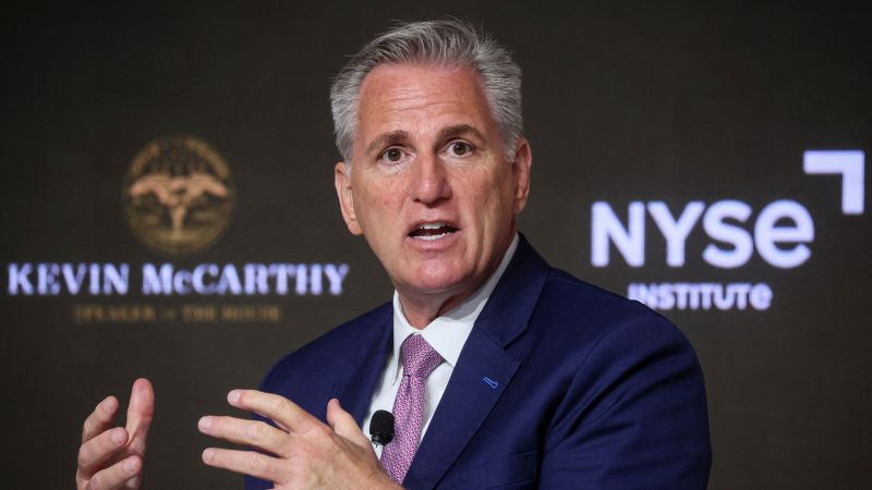 Millions in the US could face massive consequences unless McCarthy can navigate out of a debt trap he set for Biden at george magazine