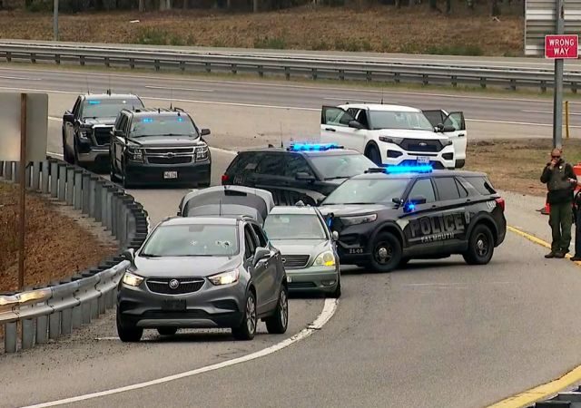 Maine authorities detained a person of interest after 4 people were found dead in a home and 3 others shot while driving