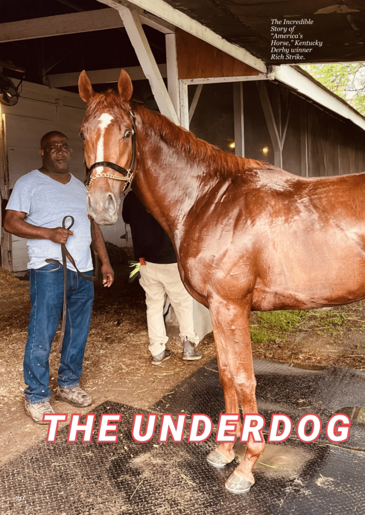 The Underdog HORSE: The Incredible Story of “America’s Horse,” Kentucky Derby winner Rich Strike  at george magazine