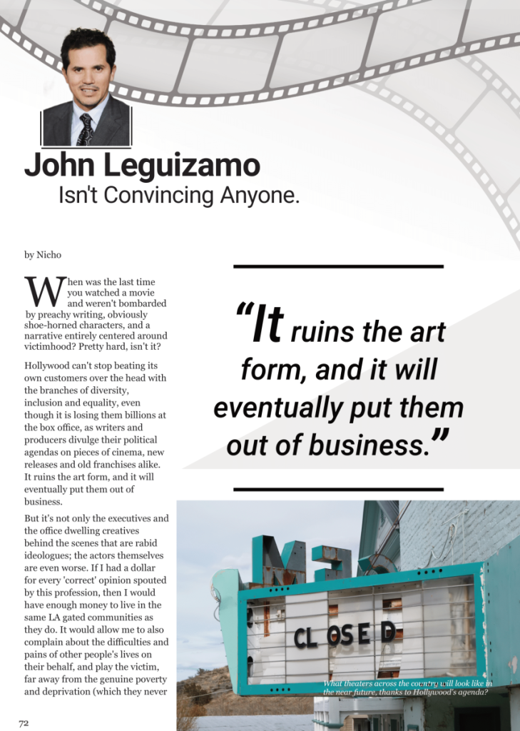John Leguizamo Isn’t Convincing Anyone