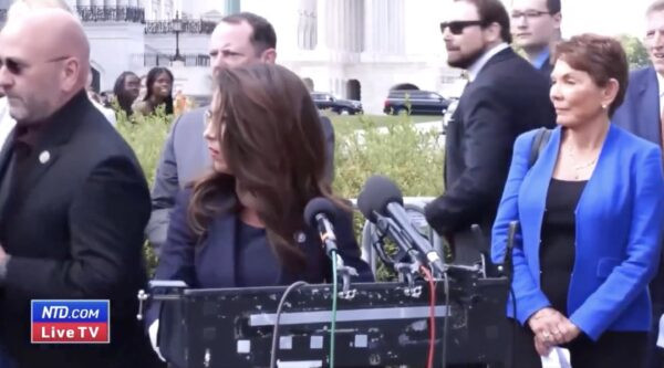 Rep. Higgins, a Former Sheriff, Physically Removes Heckling Activist From Capitol News Conference  at george magazine