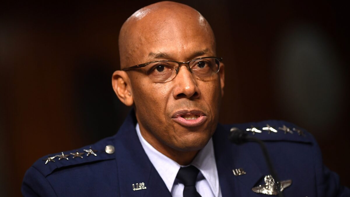 Biden Picks Air Force Chief Charles Q. Brown as Top US General  at george magazine