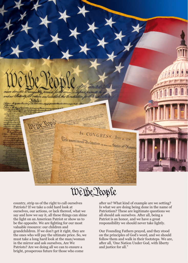 What Is Patriotism? What is a Patriot?  at george magazine