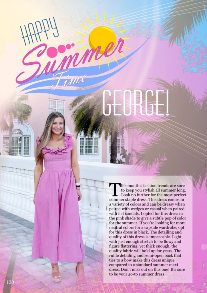 Laura’s Fashion Tips – Happy Summer!  at george magazine