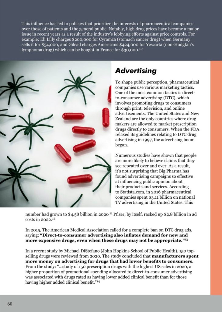 Big Pharma’s Web of Influence  at george magazine