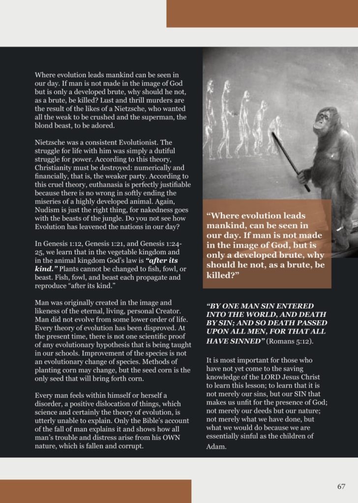 The Very Root of all Mankind’s Troubles  at george magazine