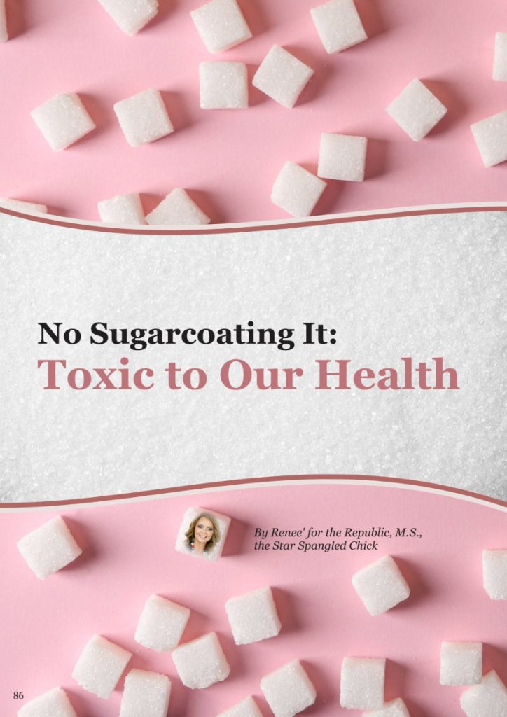 No Sugarcoating It: Toxic to Our Health  at george magazine