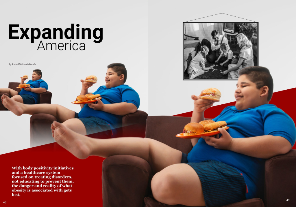 Expanding America: Getting Fatter by the Day  at george magazine