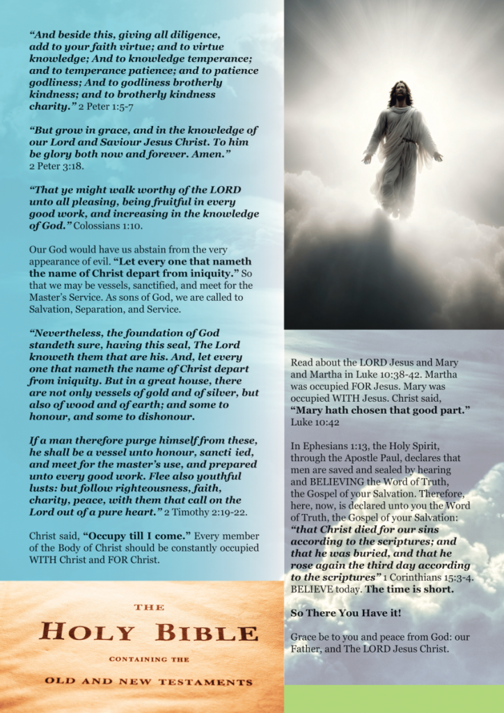 Take Hold of Eternal Life: Possess Your Possessions in The LORD Jesus Christ  at george magazine