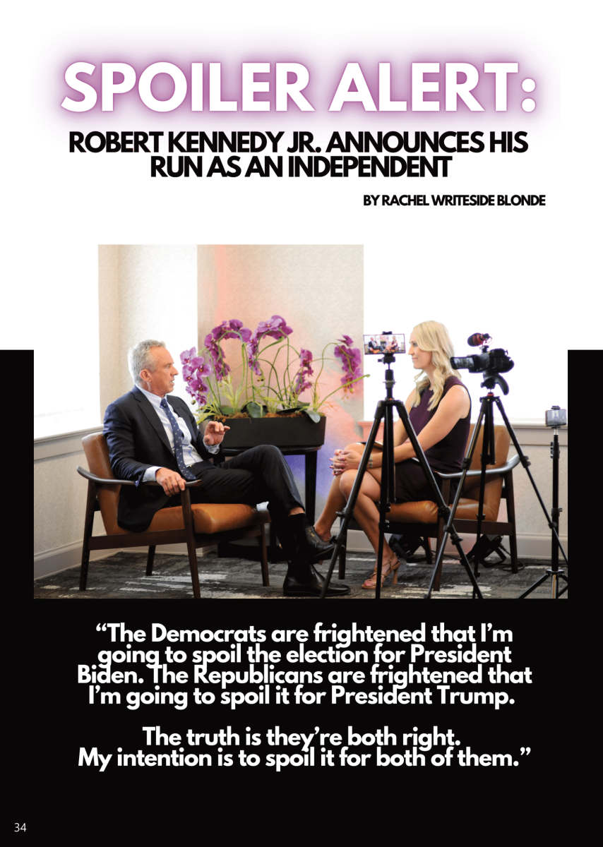 Spoiler Alert: Robert Kennedy Announces His Run as an Independent