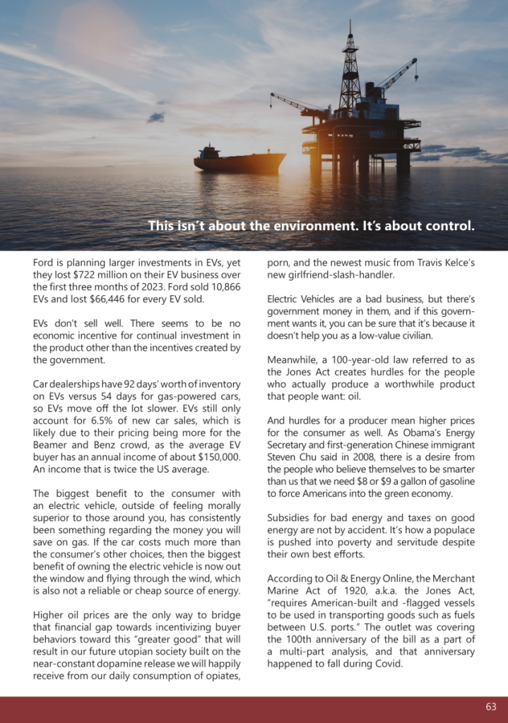 With All the Back and Forth About Oil Production, What is the Truth?  at george magazine