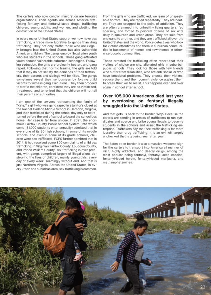 A Visit to the Border Reveals Imminent Threats to the Survival of America  at george magazine