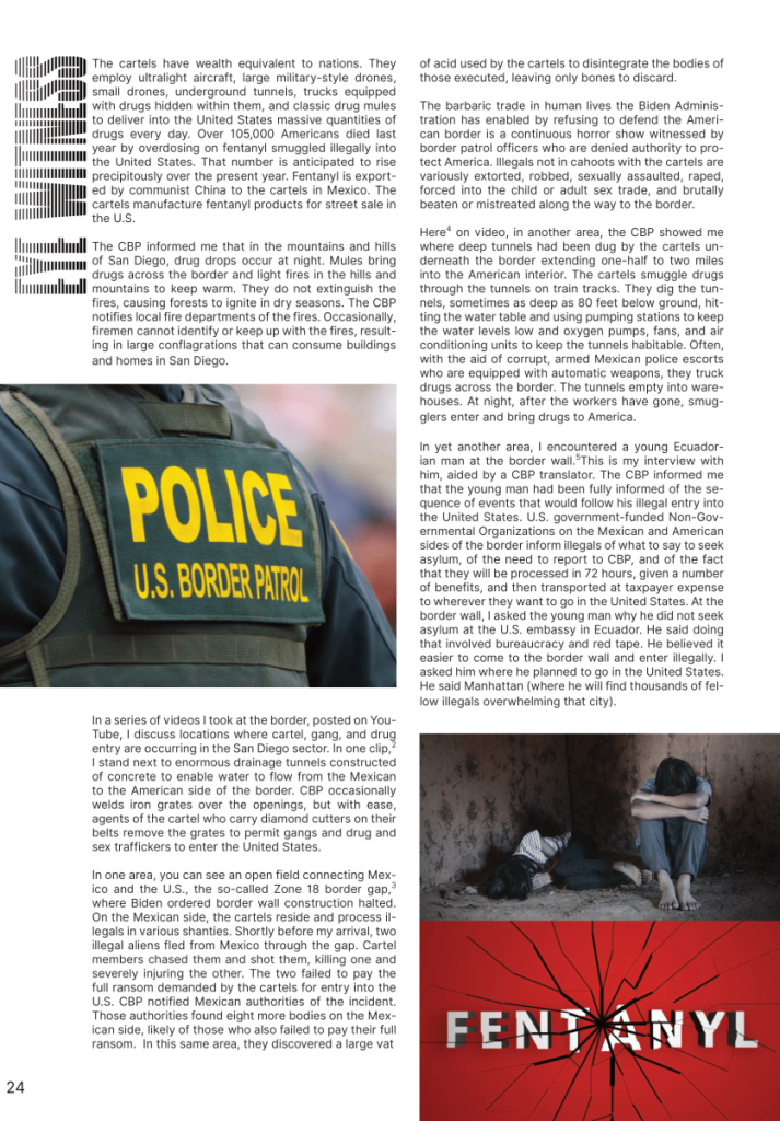 A Visit to the Border Reveals Imminent Threats to the Survival of America  at george magazine