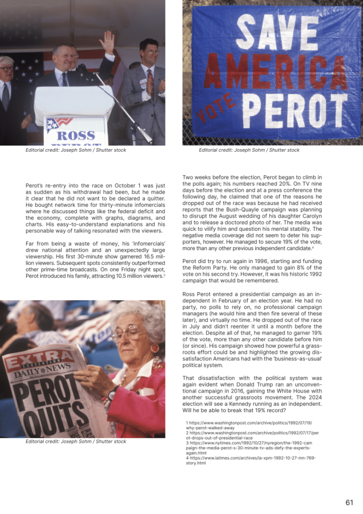 Party of Perot: The Story of Ross Perot’s Independent Presidential Run  at george magazine