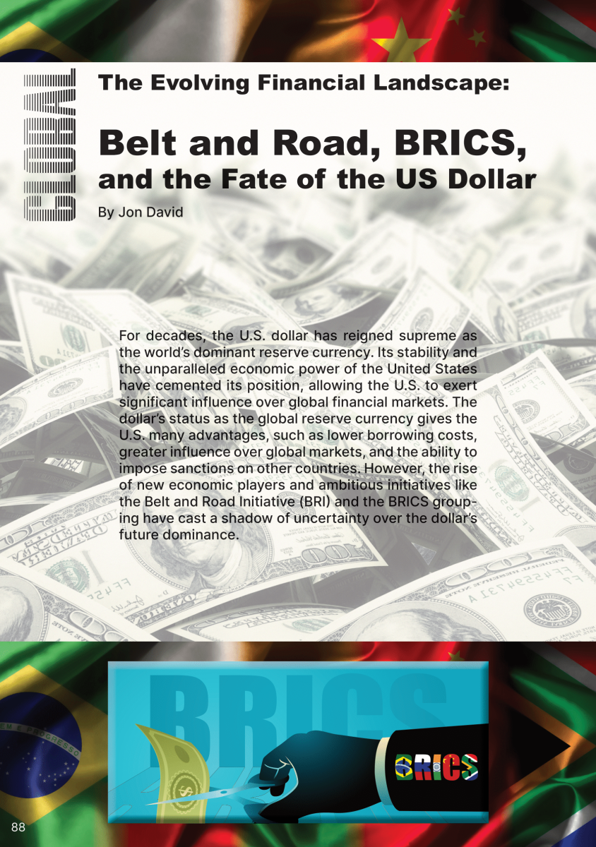 BRICS, Belt and Road, and the Fate of the U.S. Dollar