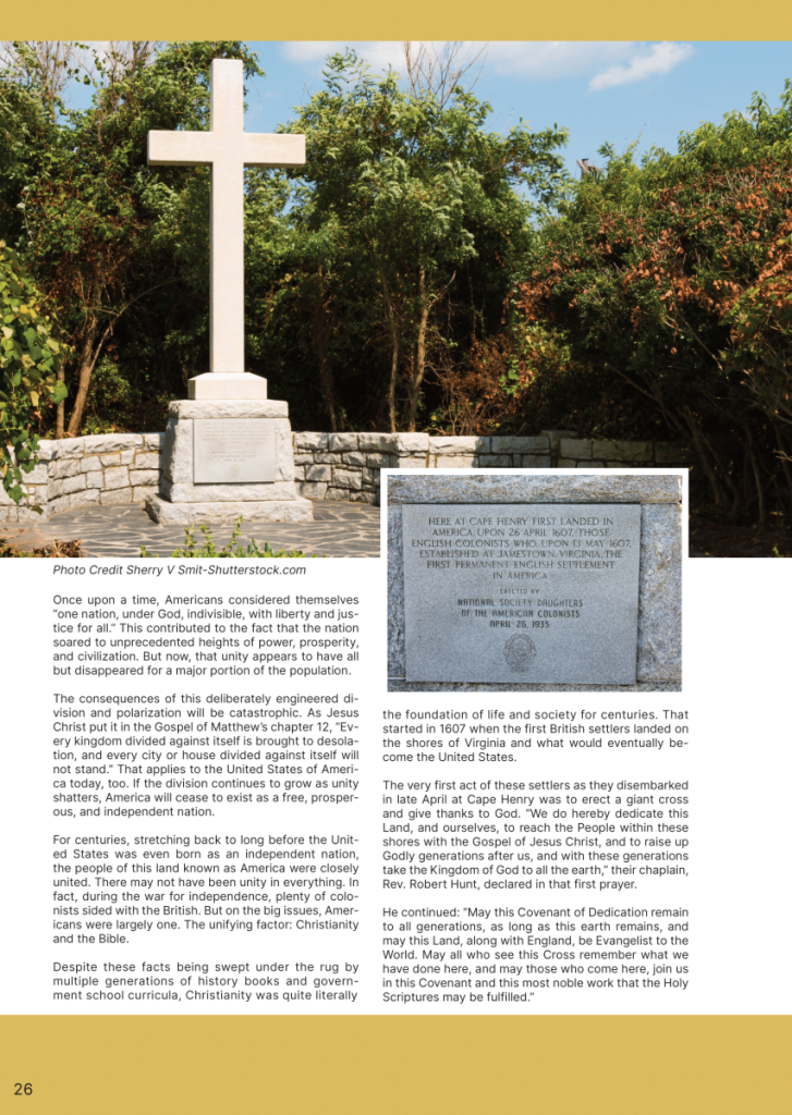 Restoring American Unity by Returning to What United Us  at george magazine