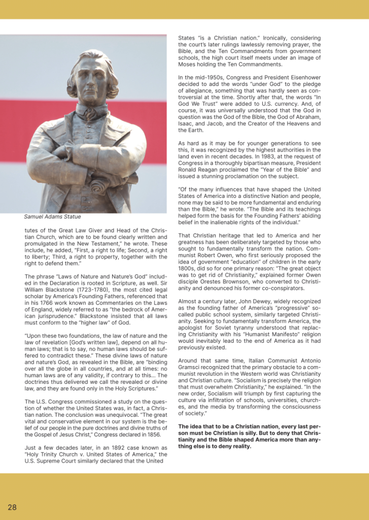 Restoring American Unity by Returning to What United Us  at george magazine