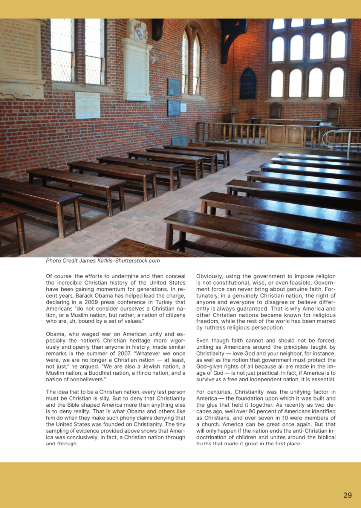 Restoring American Unity by Returning to What United Us  at george magazine