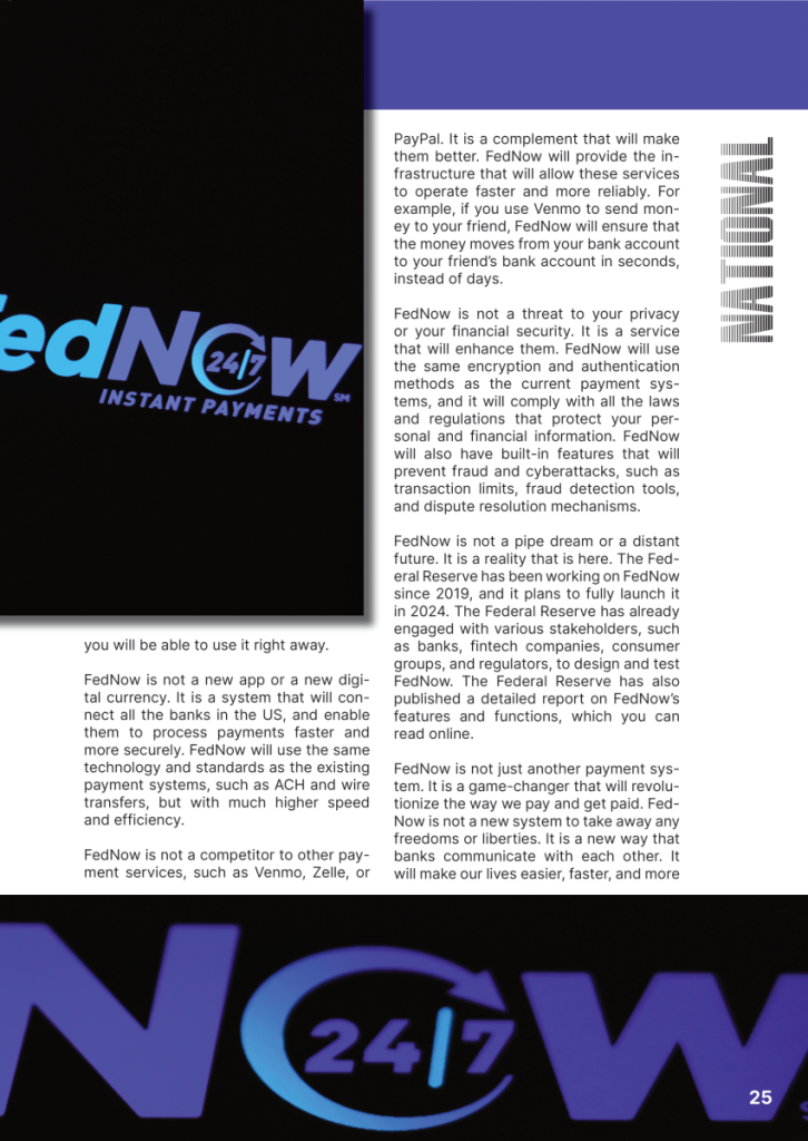 New FEDNOW Program: Advantages, Disadvantages, and Concerns  at george magazine