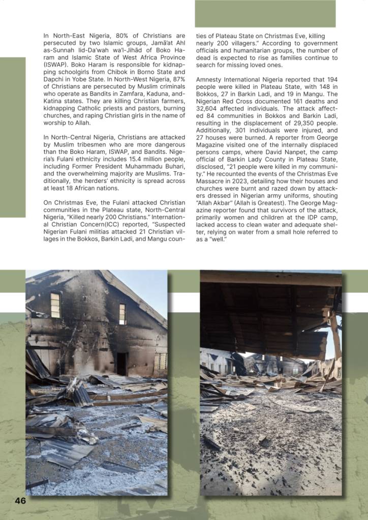 Nigeria: Deadly and Dangerous For Christians  at george magazine