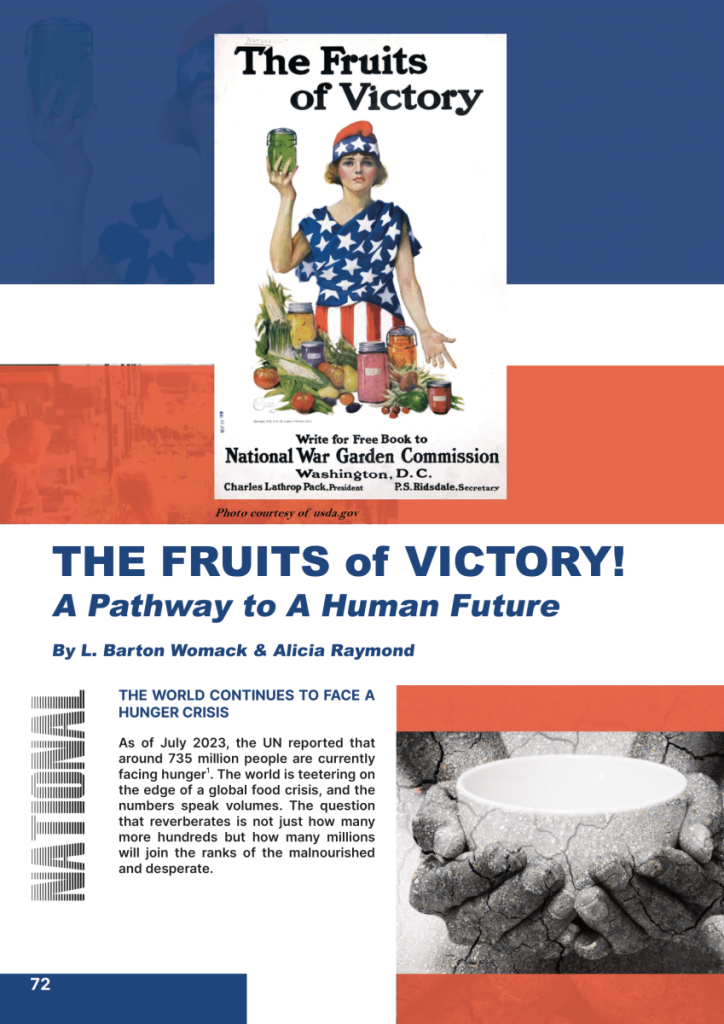 Fruits of Victory: A Pathway to a Human Future