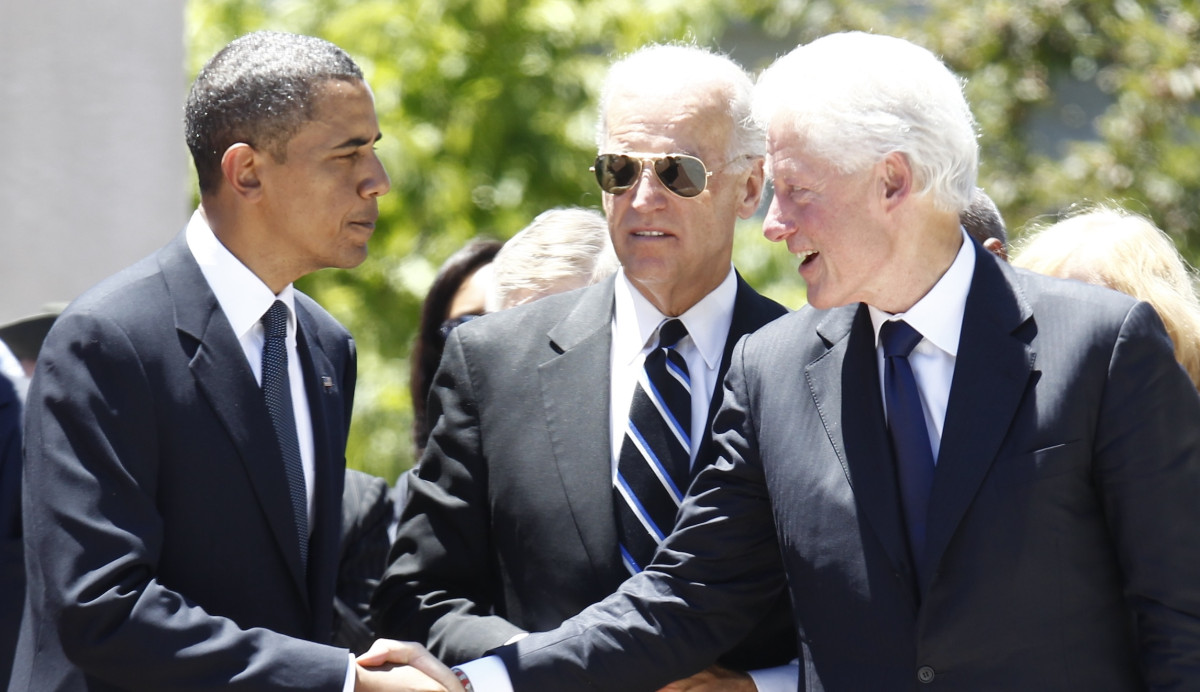 Obama and Clinton reveal what they miss most about being president on podcast with Biden  at george magazine