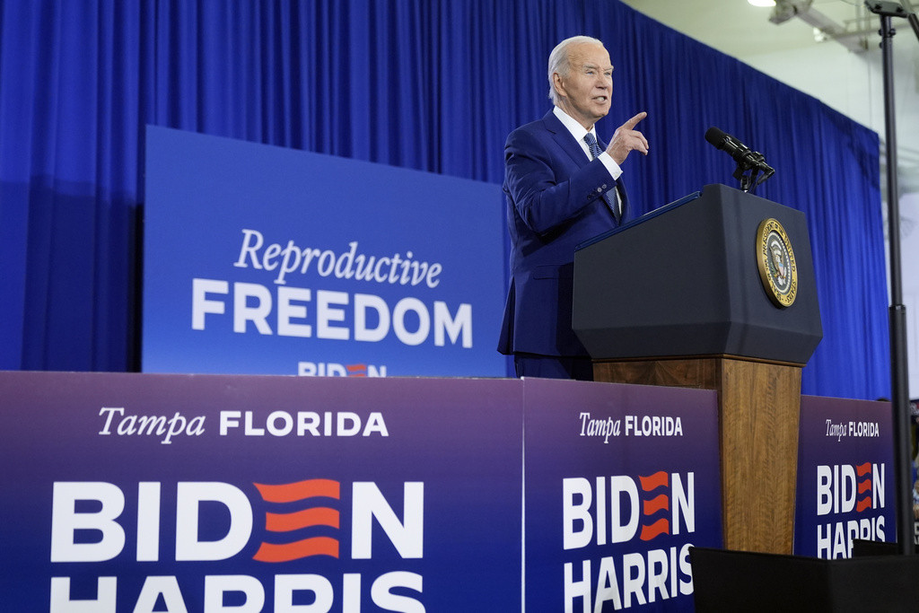Biden in Florida: Voters will ‘hold Trump accountable’ for abortion ban  at george magazine
