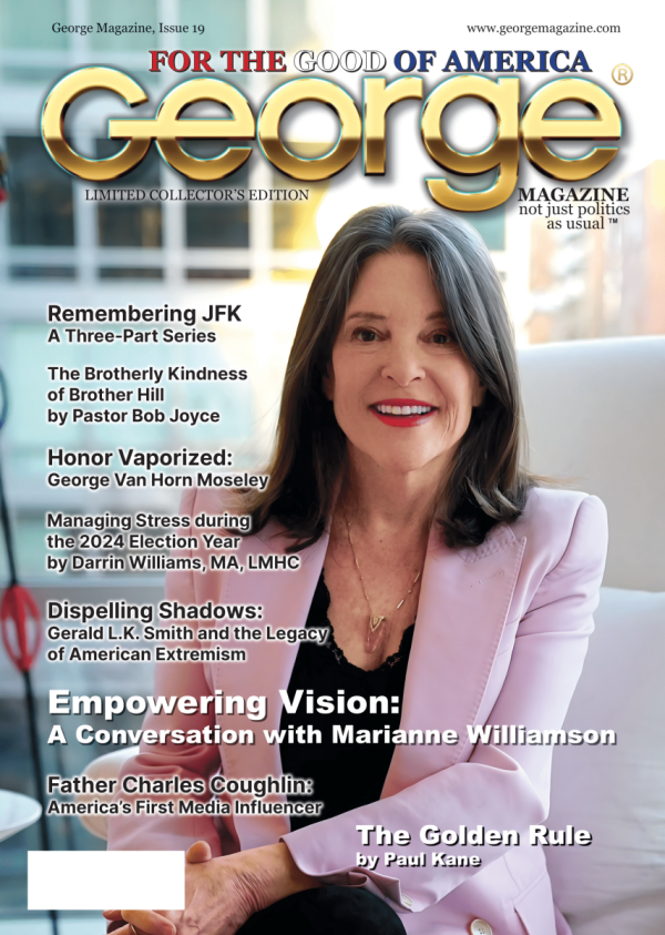 Issue 19 collector's edition of George Magazine