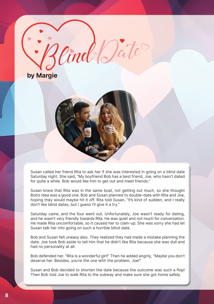 Blind Date  at george magazine