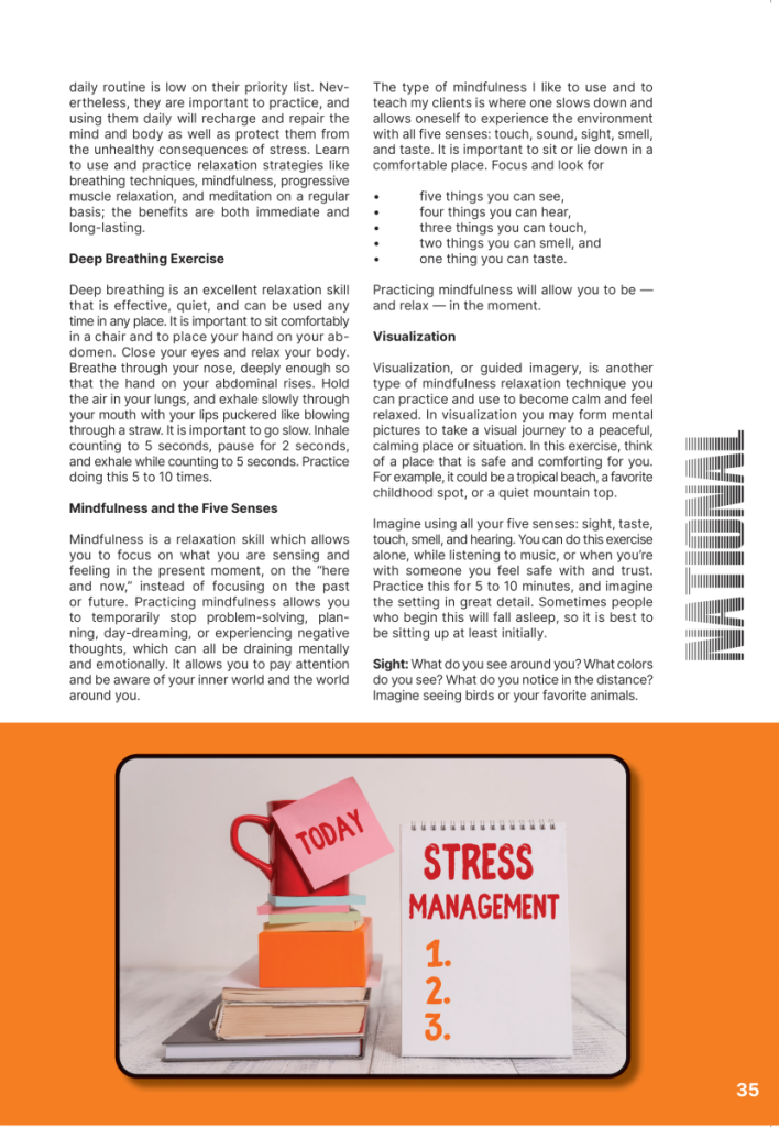 Practical Strategies for Managing Stress During 2024  at george magazine