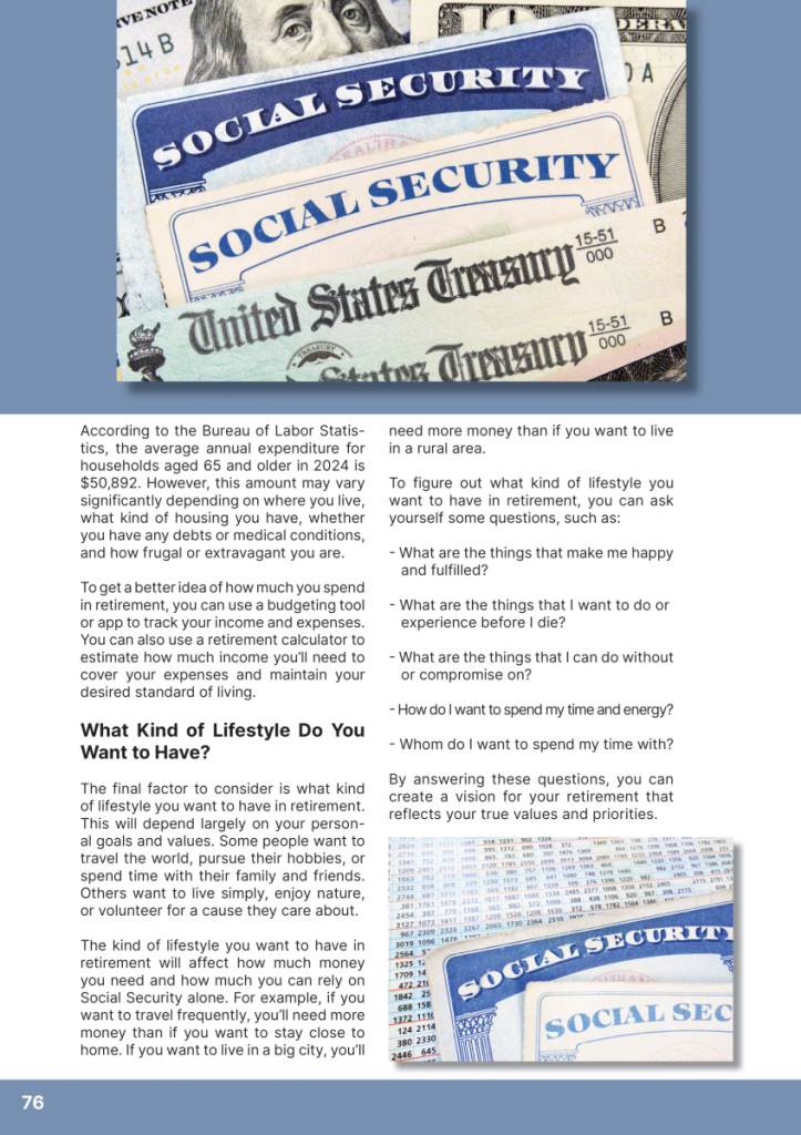 How to Retire on Social Security Alone  at george magazine