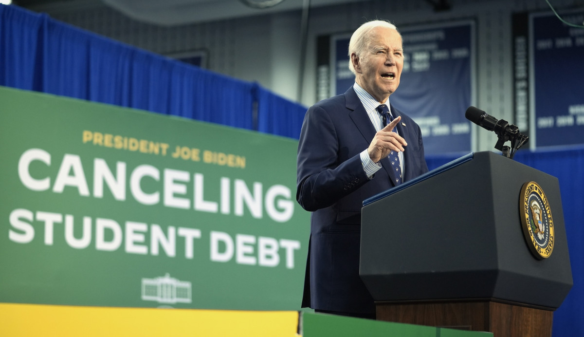 Conservative group launches messaging campaign against Biden student loan push  at george magazine
