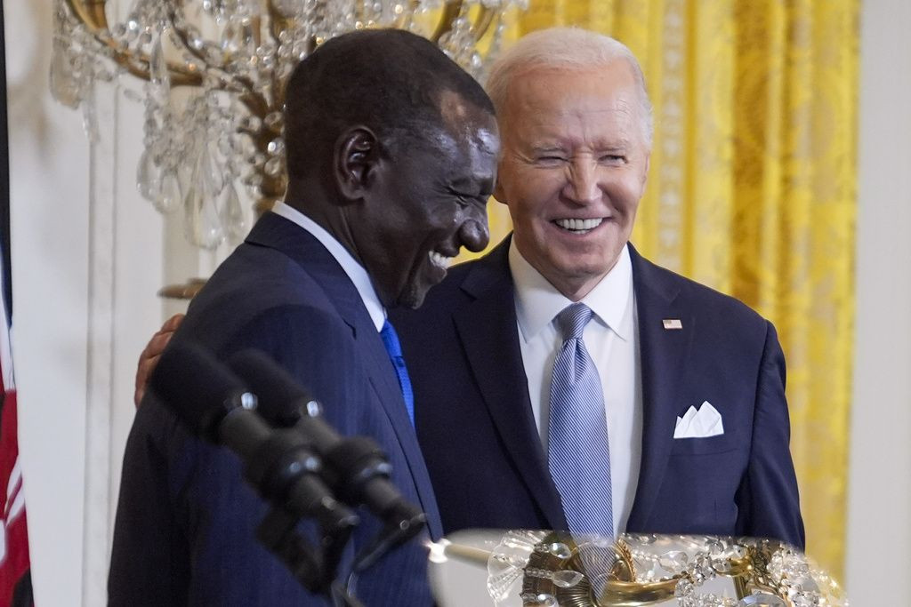 Biden defends not sending troops to control Haiti gang violence  at george magazine