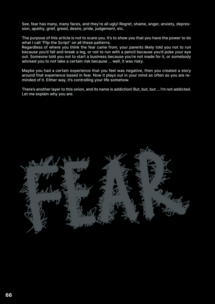 FEAR  at george magazine