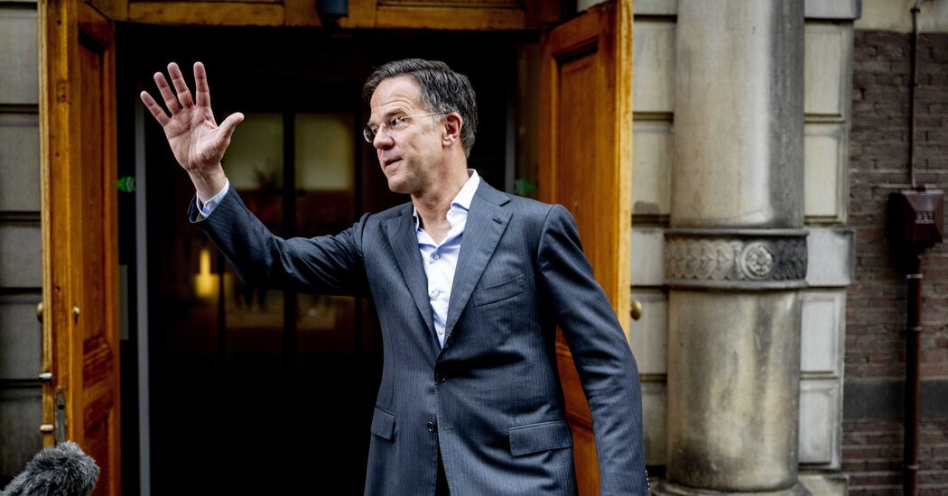 Mark Rutte Moves From Leading Netherlands to Heading NATO  at george magazine