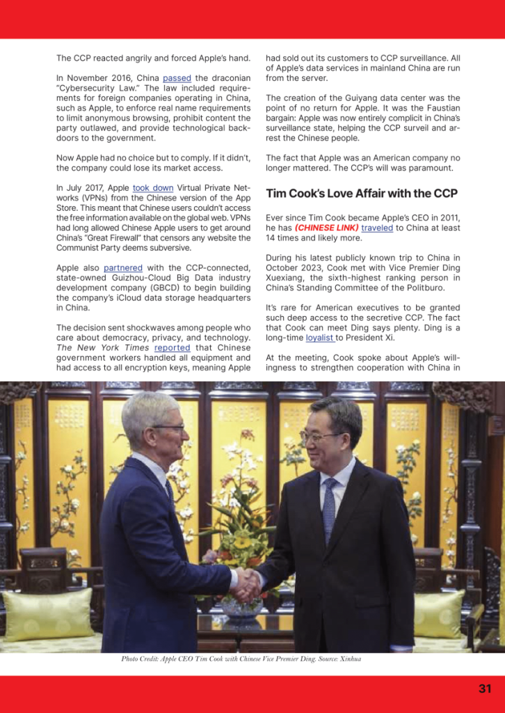 How Apple Cozied Up to the CCP & Got Swindled  at george magazine