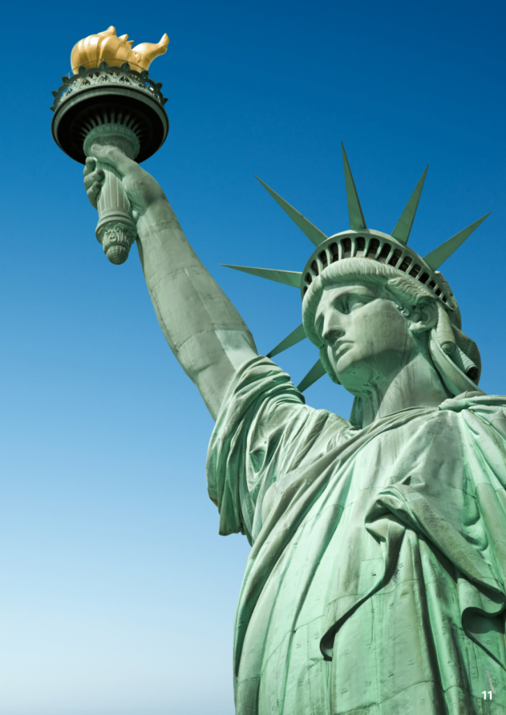 The Statue of Liberty  at george magazine